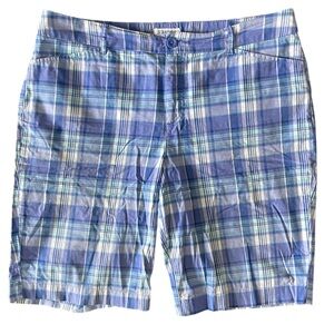 St Johns Bay Plaid Bermuda Shorts